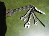 (4) adjustable wrenches