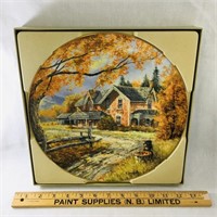 Canadian Collector Plate "Autumn Memories"