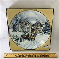 Canadian Collector Plate "Winter Memories"