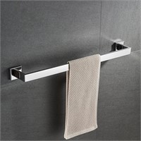 JunSun Square Towel Bar 24-Inch Stainless Steel