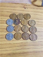 15 wheat penny 3 are steel