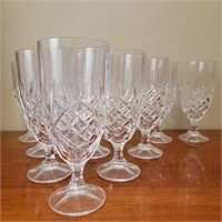 Set of 11 8" Water Glasses