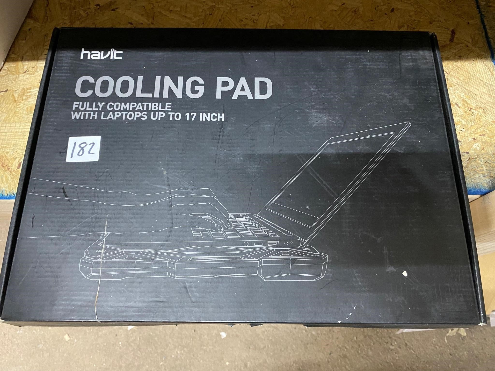 Havic Cooling Pad Compatible up to 17" Laptop