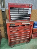 TOOL CHEST AND CABINET, SNAP-ON CABINET,