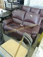 Like NEW power recline loveseat (matches couch in