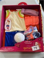 Unused Doll Volleyball Clothes to Fit an 18" Doll