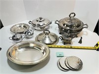 Nice Lot of Silverplated Serving Ware