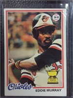 1978 TOPPS #36 EDDIE MURRAY ROOKIE CARD HOF