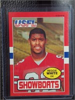 1985 TOPPS USFL #75 REGGIE WHITE SHOWBOATS