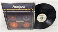 GUC Headpins "Turn It Loud" Vinyl Record