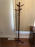 Maple Free Standing Hat or Coat Rack