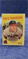 1959 Topps Harry Hanebrink #322 Baseball Card
