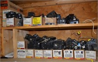 Large Lot of HomeLine/Square D Breakers