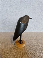 VINTAGE NAVAJO FOLK ART BLACK BIRD BY EDITH JOHN