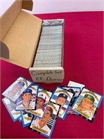 1988 COMPLETE DONRUSS MLB TRADING CARDS
