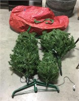 Christmas tree w/ bag