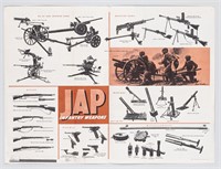 2 WWII US JAPANESE WEAPONS POSTERS