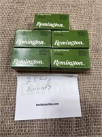 (250) Rounds of Remington 22 LR Ammo