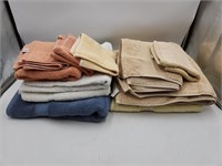 Stack of Estate Towels, Bath Towels