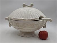 Large Soup Tureen w/Spoon ROSCHER & CO.