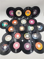 20 Loose 45s VTG 80 Rock, Def Leppard/ Clash/