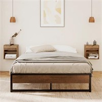 Steelside Queen14" Wood Platform Bed $239