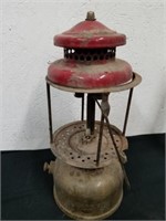 Vintage 14 inch USFS  Coleman red lantern.  No