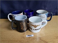 Assorted mugs (5)