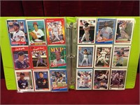 300+ Various Baseball Cards w/ Binder