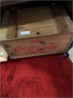 REPRODUCTION WOODEN COKE CRATE