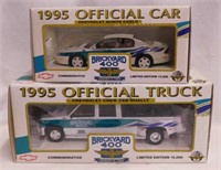 New 1995 Brickyard 400 official car & truck in