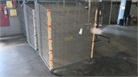 Silk Screen Drying Rack On Casters