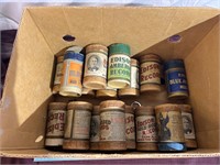Box of Edison records