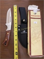 Winchester Knife Fixed Blade  & Sheath, new