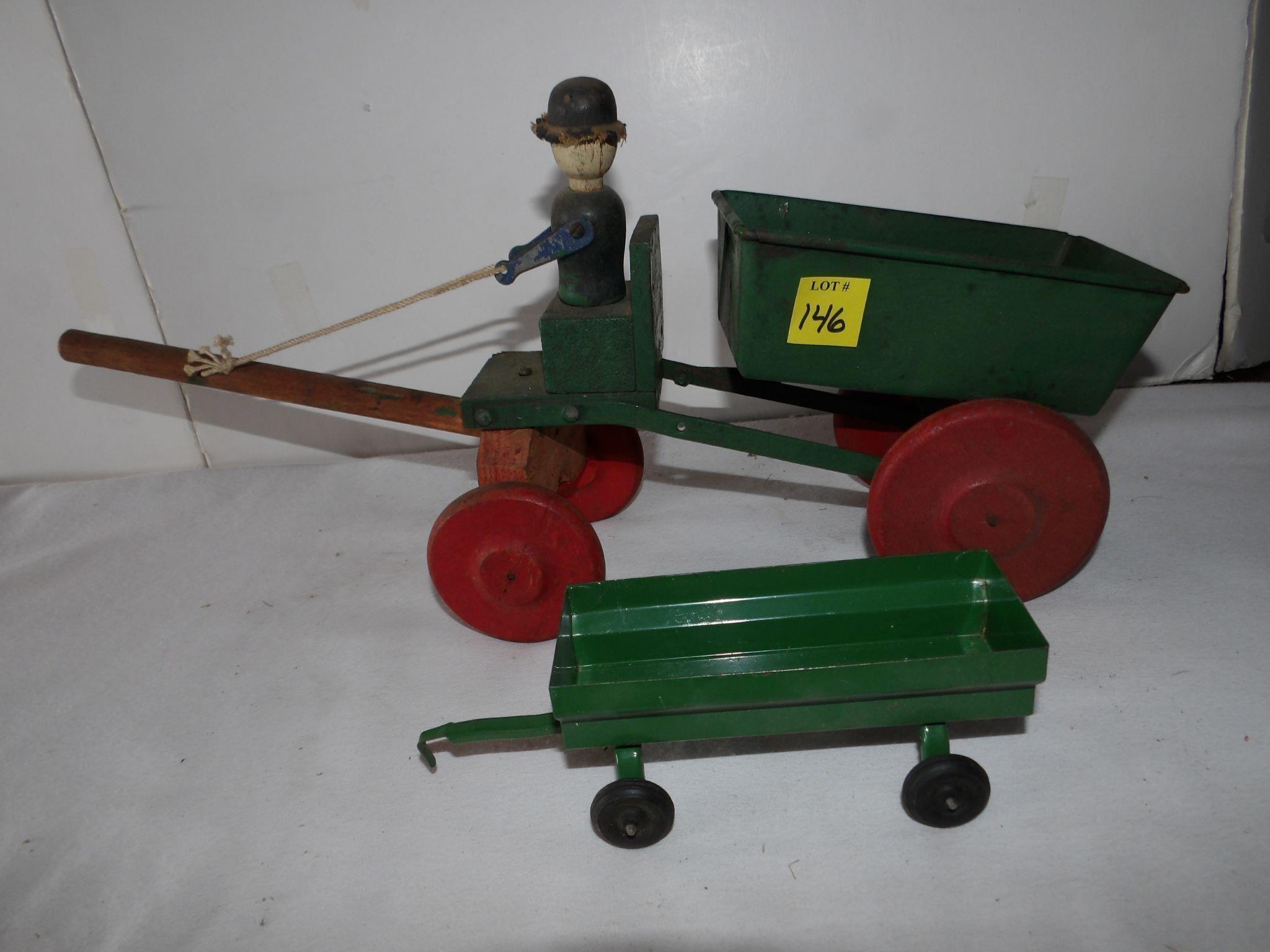 Homemade Toy & Wagon