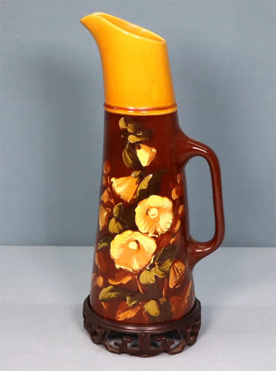 Arts & Crafts Bretby Art Pottery Ewer Vase