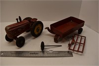 Massey 44 Tractor and accessories