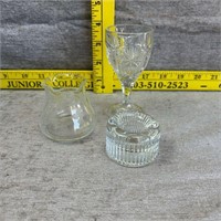 3pc Glass Lot