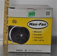 Max-Fan - new in box, tested