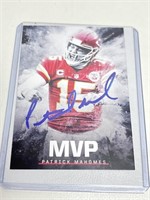 Iconic Ink Patrick Mahomes 2018 MVP Facsimile