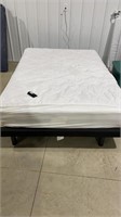 Ease Adjust bed 52” wide. Sheets,bedspread, remote