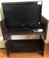 B - PHILIPS 20"TV W/ REMOTE & STAND (A67)