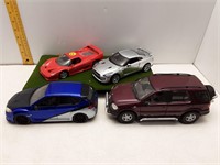 3-24 SCALE & 1-18 SCALE DIECAST CARS
