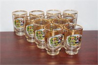 Lot of 11 Shot Glasses