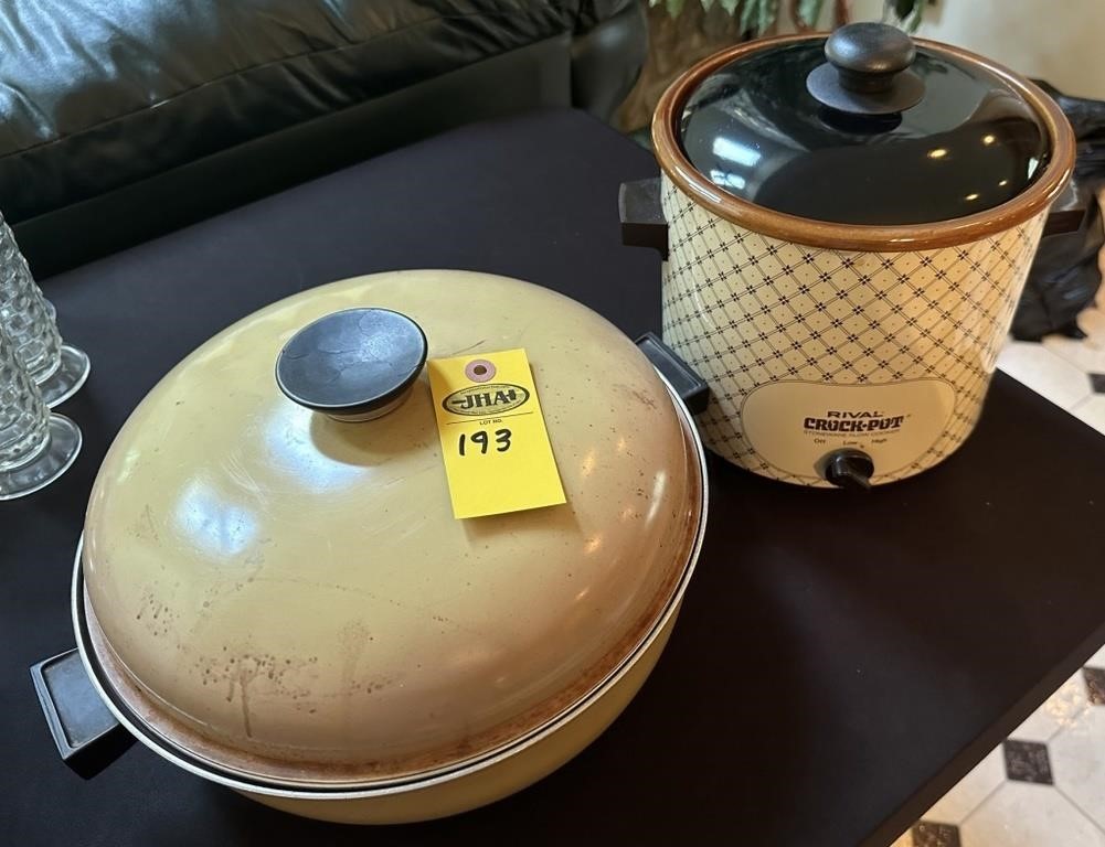 Rival Crock Pot & Bead Warmer