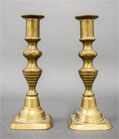 Brass Candlesticks, Pair