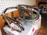 Motorcycle lot to include; two stainless