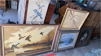 Vintage Pictures & Frames - Paintings, Canvas, &