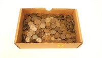 Lot, 1,282 wheat cents