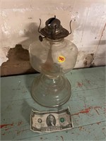 Vintage Oil Lamp no globe
